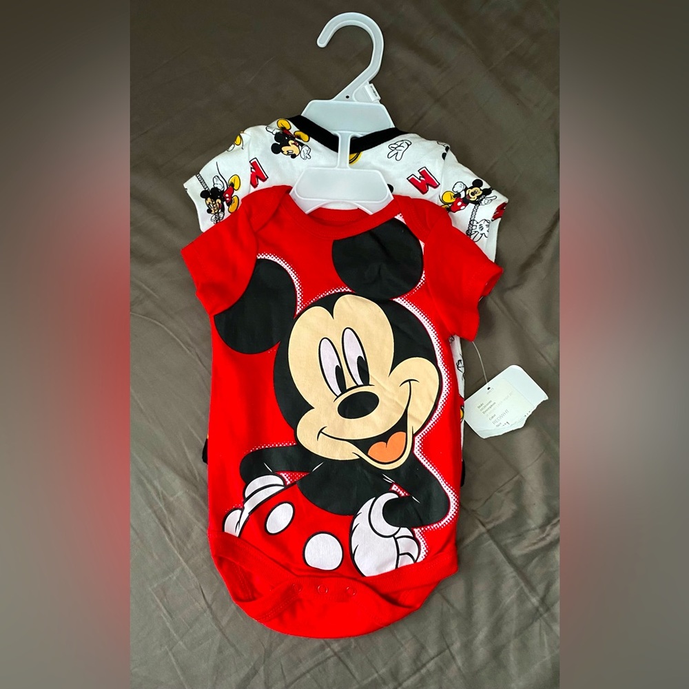 0-3 Months Disney Baby’s 2-Pack of Onesies